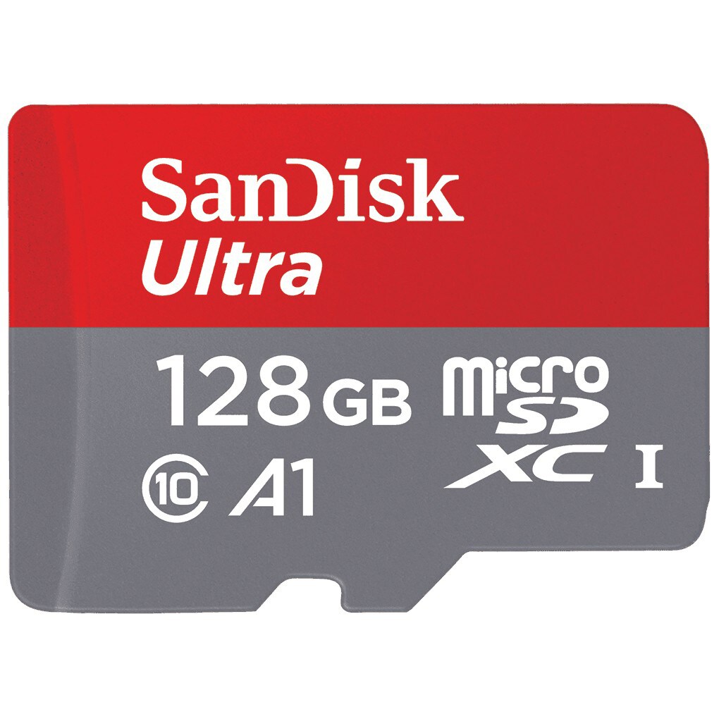 SanDisk Ultra mikro SD hukommelseskort - 128 GB | Elgiganten