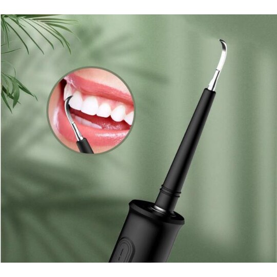 Elektrisk tandrenser med 3 rengøringshoveder - tandbørste, tandsten, tunge  | Elgiganten