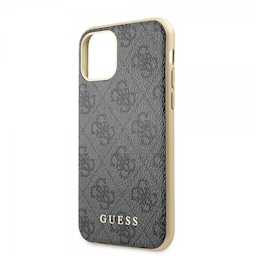 Guess iPhone 11 Cover Monogram Grå