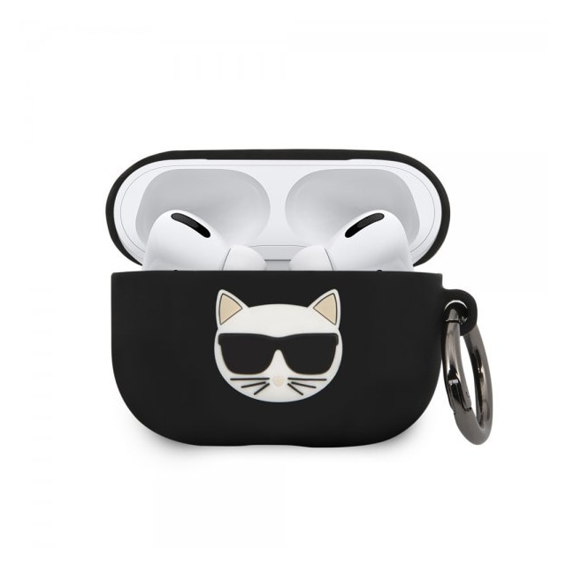 Karl Lagerfeld AirPods Pro Cover Choupette Sort