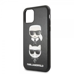 Karl Lagerfeld iPhone 11 Cover Karl & Choupette Sort