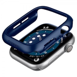 Spigen Apple Watch (Series 4/5/6/SE) 44mm Cover Thin Fit Metalic Blue