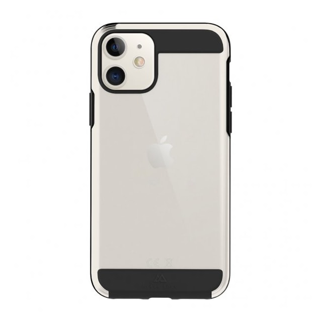Black Rock iPhone 12/iPhone 12 Pro Cover Air Fit Sort Transparent