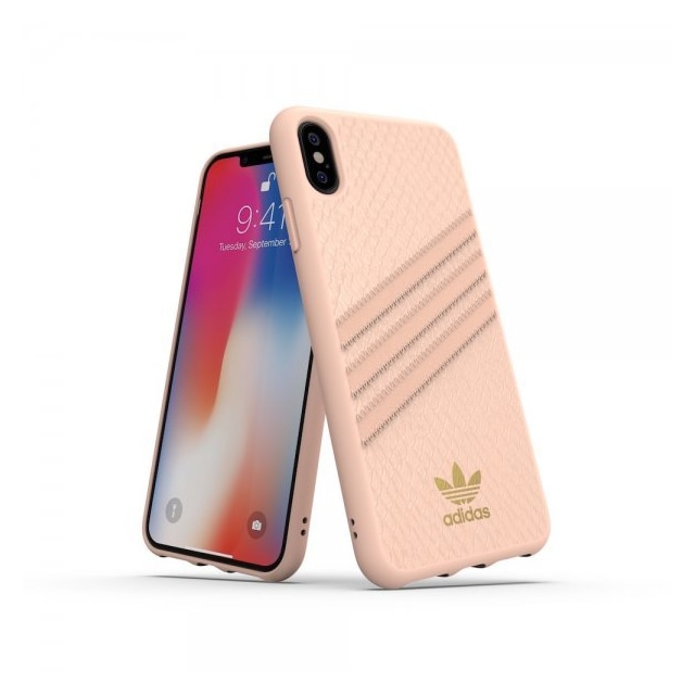 Adidas iPhone Xs Max Cover OR Moulded Case Snake FW18 Lyserød
