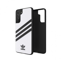 Adidas Samsung Galaxy S21 Plus Cover 3 Stripes Snap Case Hvid