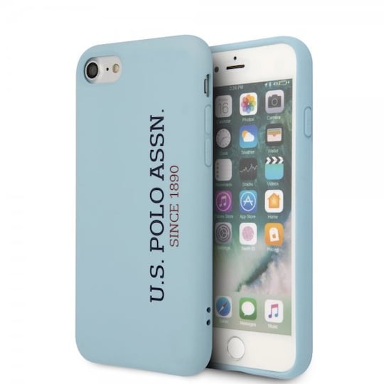 iPhone 7/8/SE 2020 Cover Silikonee Blå | Elgiganten