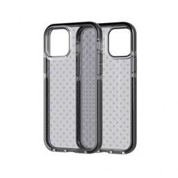 iPhone 12/iPhone 12 Pro Cover Evo Check Smokey Black