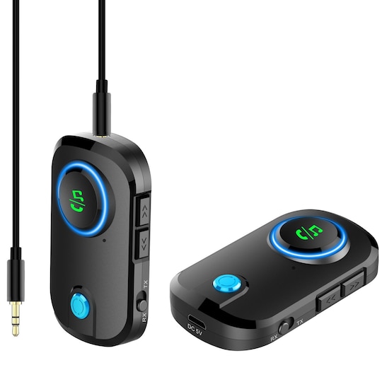 Trådlös Bluetooth sändare/mottagare AUX | Elgiganten