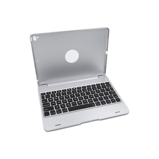 Bluetooth-tastatur med beskyttelse iPad Pro 9.7 / Air 1/2 sølv | Elgiganten