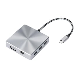 USB-C Hub Multiport-adapter 10-i-1-stik grå