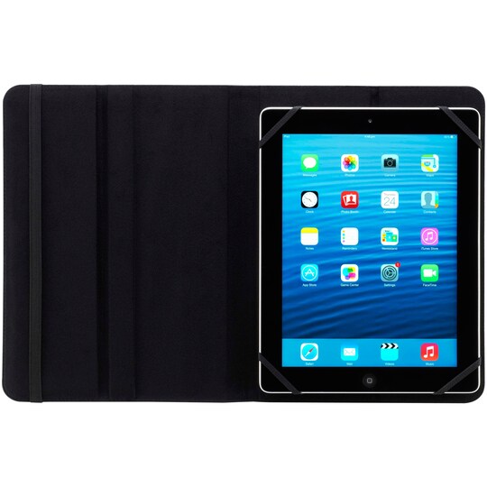 tablet cover i sort læder til 8" | Elgiganten
