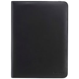 tablet cover i sort læder til 8"