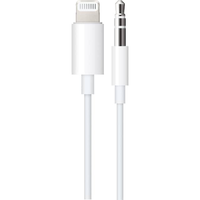 Apple Lightning til 3,5 mm lydkabel 1,2 m (hvid)