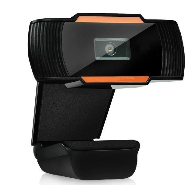 12MP pixels HD 360 Webcam USB PC Bærbar Kamera Sort