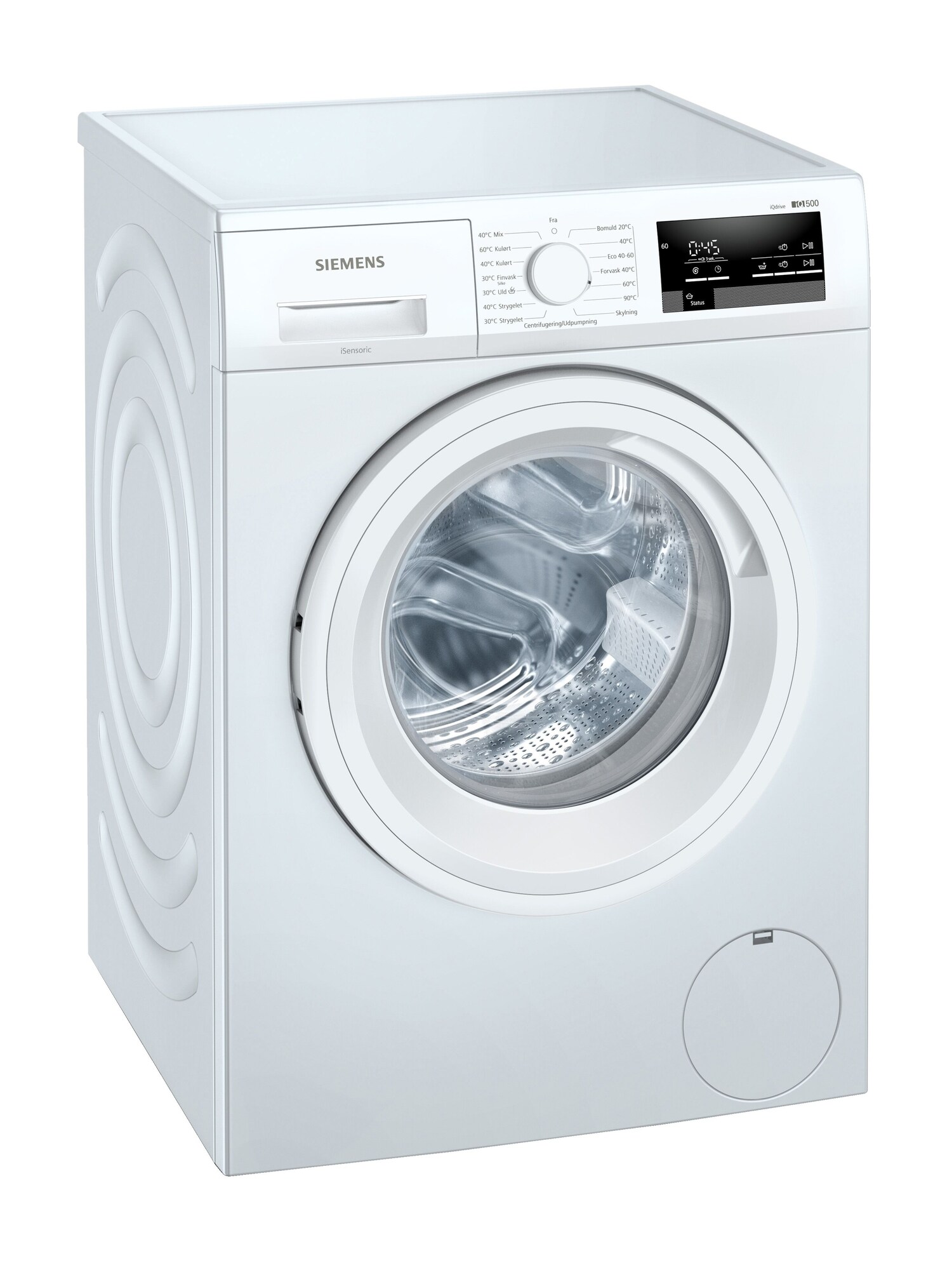 Siemens iQ500 vaskemaskine WM12UUL8DN (hvid) - Spar 20-40% på  Hvidevarerpriser.dk - Sammenlign priser