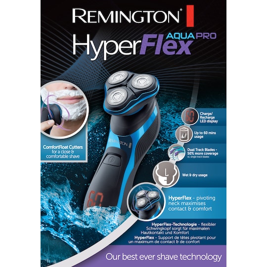 fabrik fordrejer kandidatskole Remington HyperFlex Aqua Pro barbermaskine XR1470 | Elgiganten