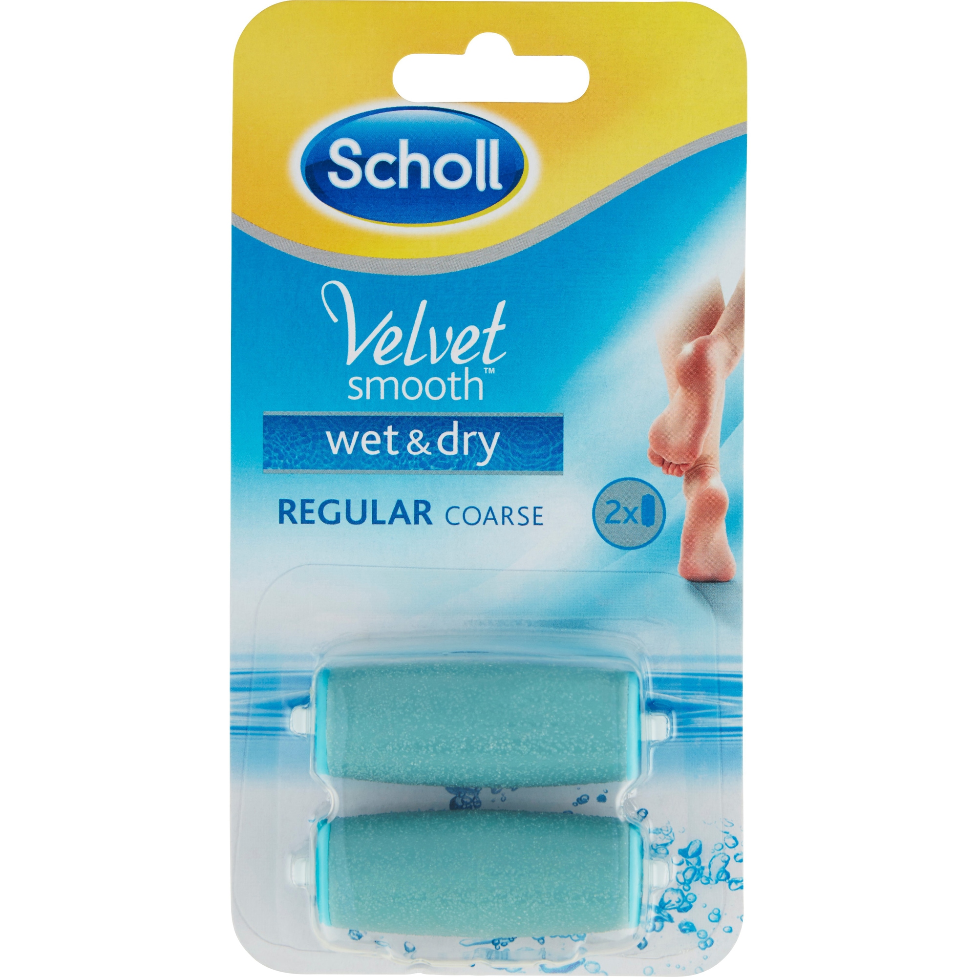 Scholl Velvet Smooth Pedi Wet&Dry rullehoveder | Elgiganten