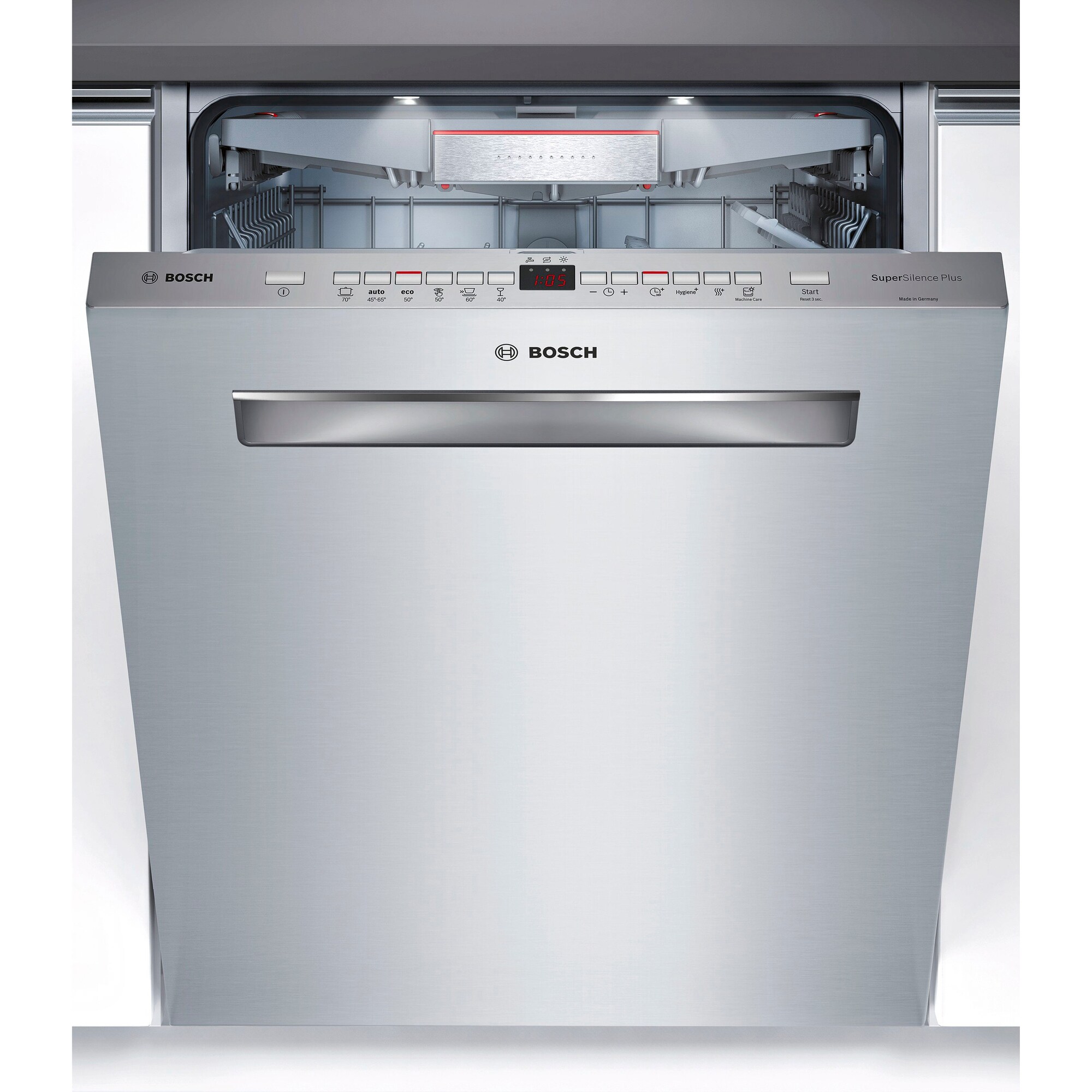 Bosch Series 4 opvaskemaskine SMP46TS01S (stål) | Elgiganten