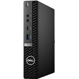 Dell OptiPlex 7080 MFF stationær mikrocomputer i5/8/256 GB (sort)