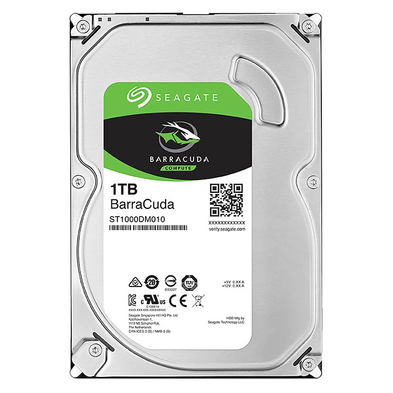 Seagate BarraCuda 3,5" intern harddisk (1 TB) | Elgiganten