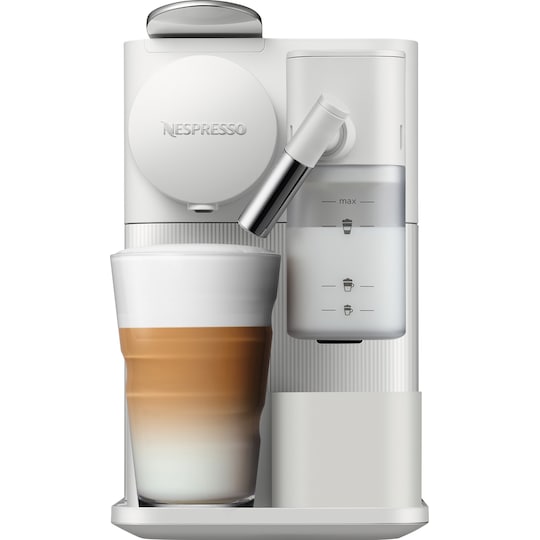 NESPRESSO® Lattissima One kaffemaskine fra DeLonghi, Hvid