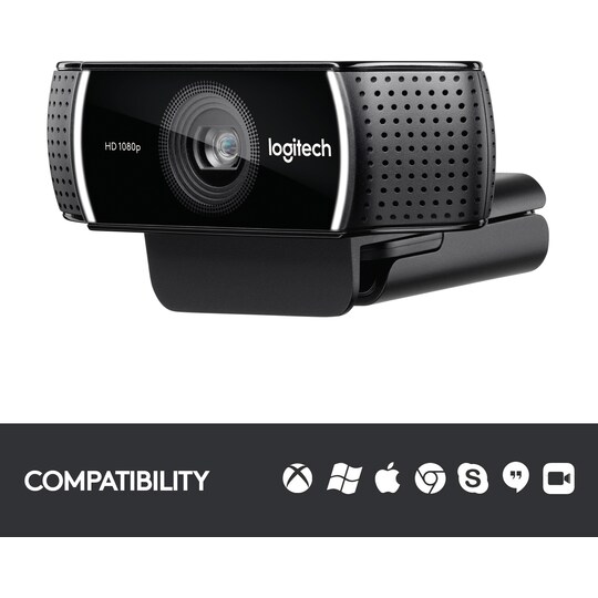Logitech C922 Pro Stream webcam | Elgiganten