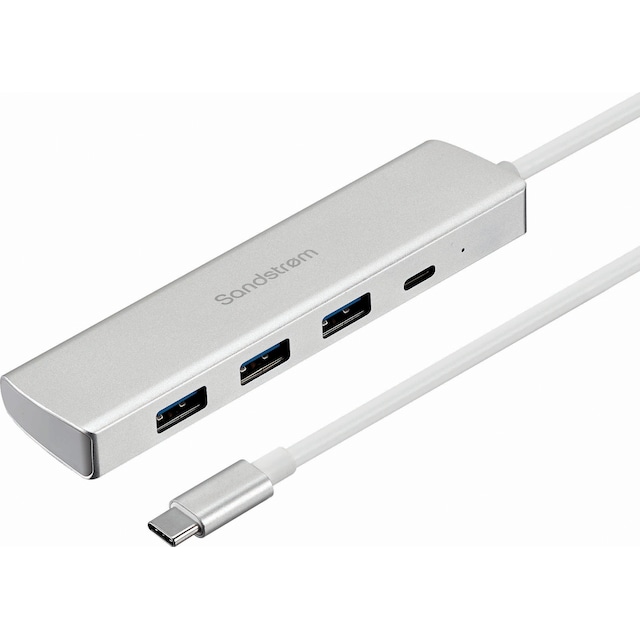 Sandstrøm USB-C 3.1 hub