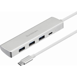 Sandstrøm USB-C 3.1 hub