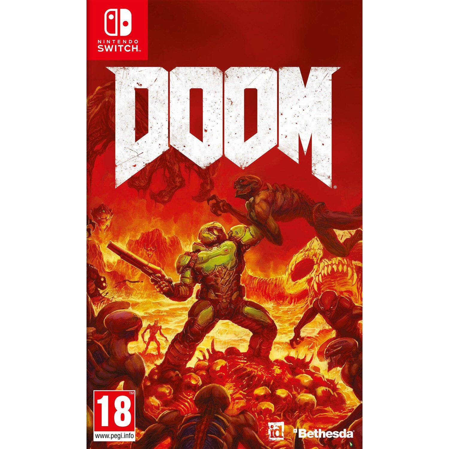 Doom на nintendo switch сколько весит