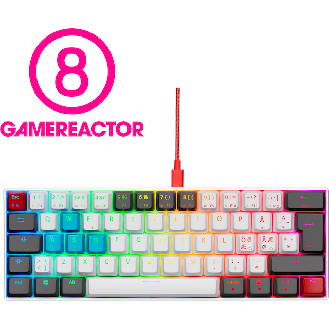 NOS C-450 Mini PRO RGB gaming-tastatur (Tilt)