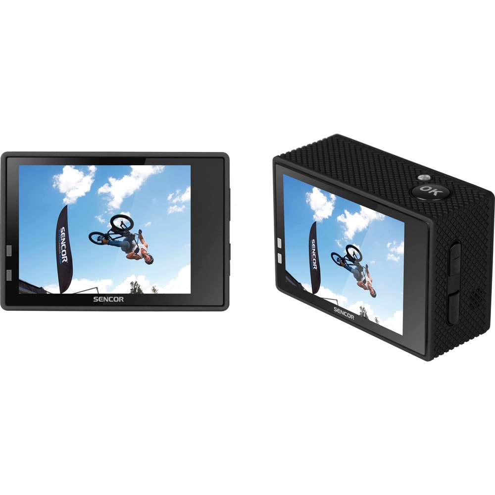 SENCOR Action Kamera, 4K, 2"" TFT Farve Display | Elgiganten