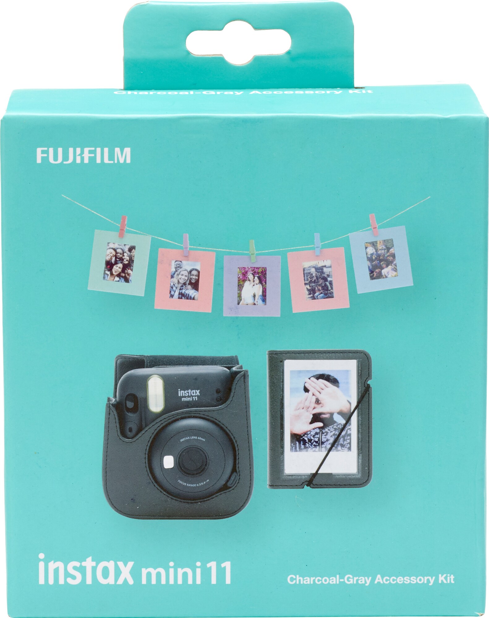 Fujifilm Instax Mini 11 tilbehørssæt (grå) | Elgiganten