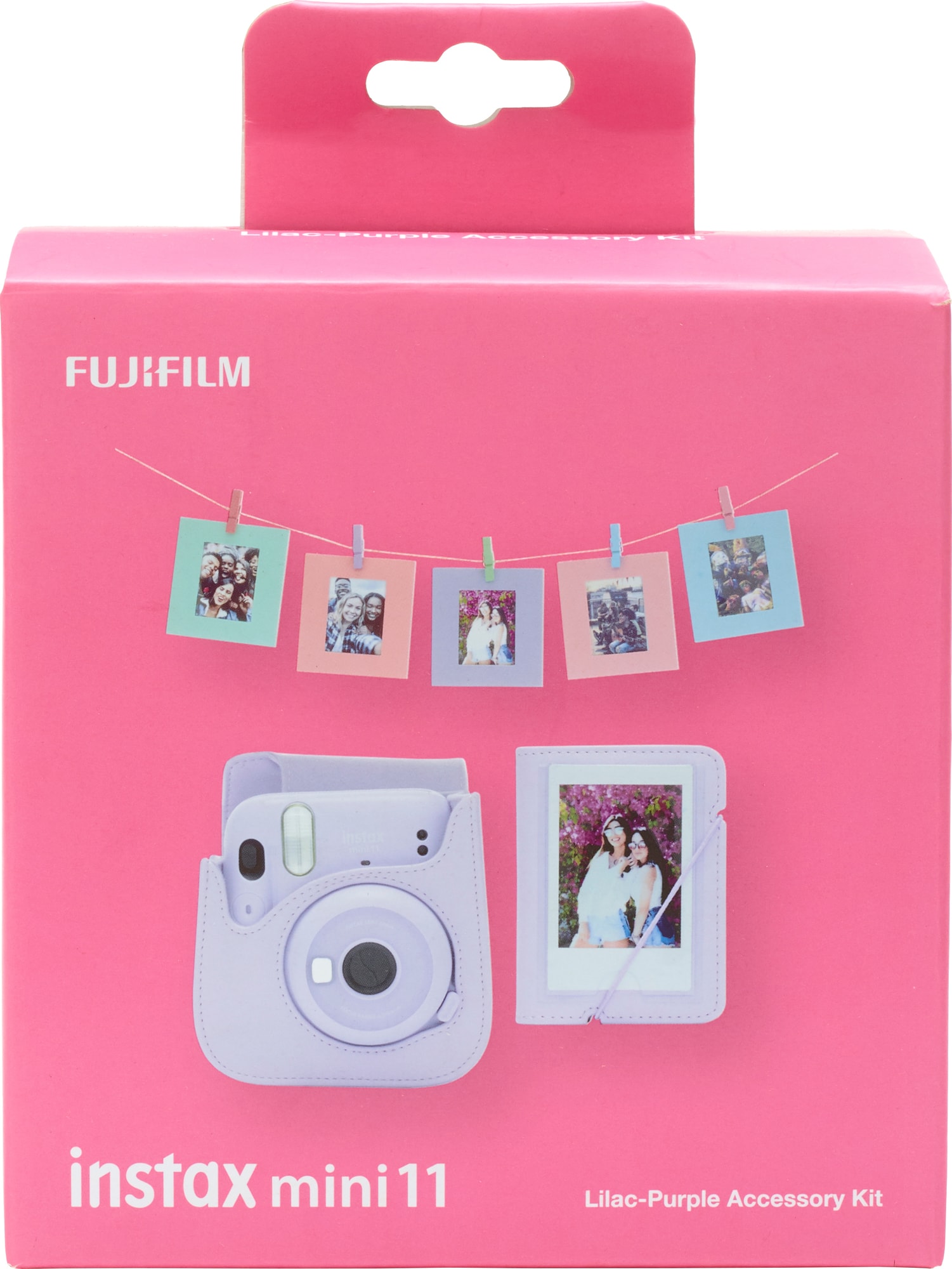 Fujifilm Instax Mini 11 tilbehørssæt (lilla) | Elgiganten