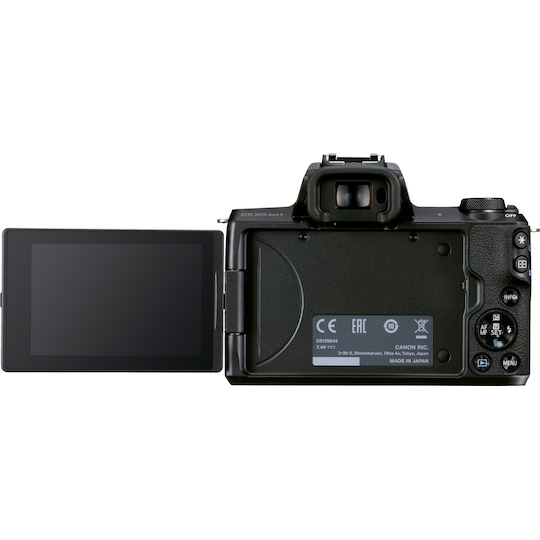 Canon EOS M50 Mark II kompakt systemkamera | Elgiganten