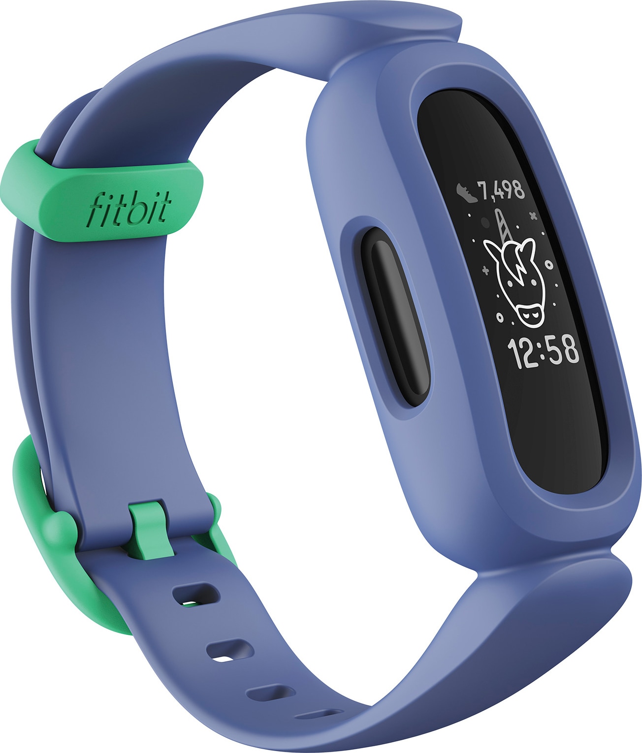 Fitbit Ace 3 aktivitetstracker til børn (blå/grøn) | Elgiganten