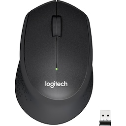 Logitech M330 Silent Plus trådløs mus - sort