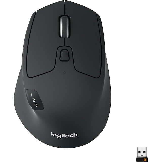 Logitech M720 Triathlon trådløs mus - sort