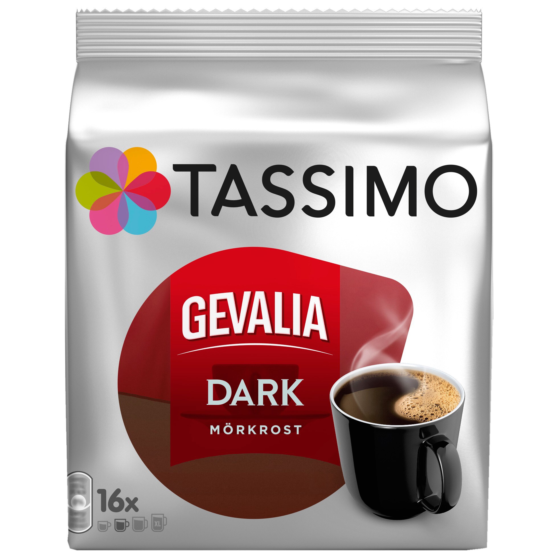 Tassimo Gevalia Mörkrost kapsler TAS4031544 - Tilbehør Kaffe - Elgiganten