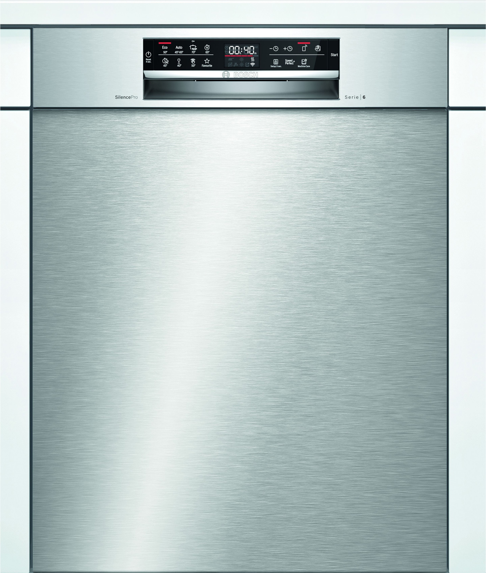 Bosch Series 6 opvaskemaskine SMU6ECS75S | Rustfrit Opvaskemaskine