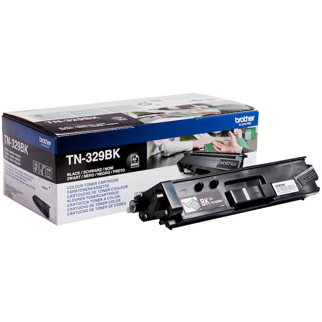 Brother toner TN-329BK højtydende Sort