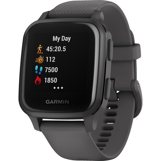 Garmin Venu Sq smartwatch (slate grey) | Elgiganten