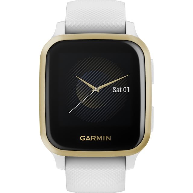 Garmin Venu Sq smartwatch (hvid/guld)