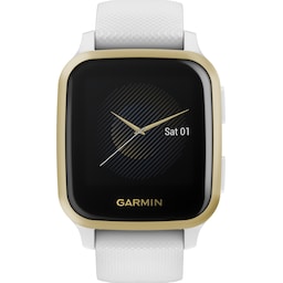 Garmin Venu Sq smartwatch (hvid/guld)