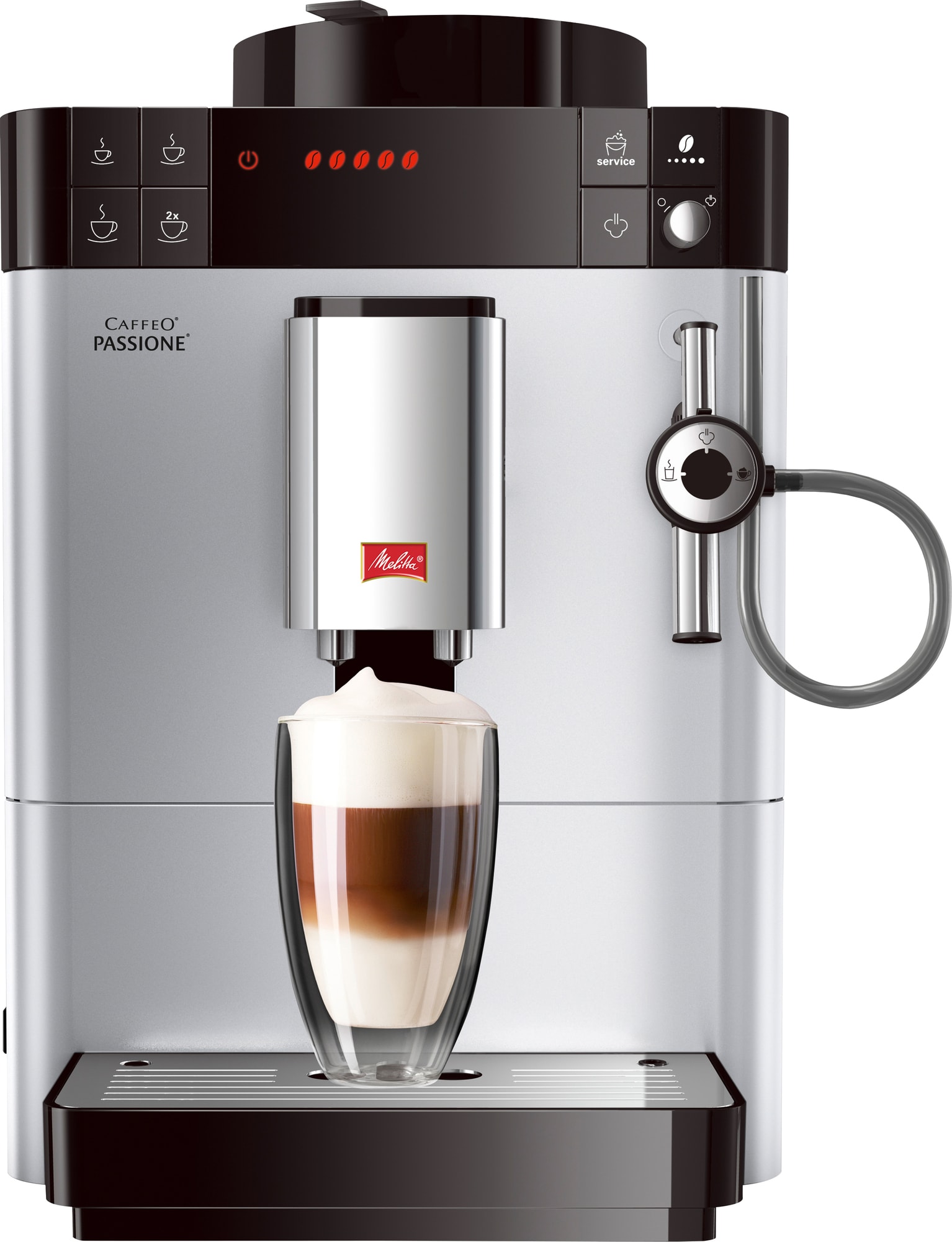 Melitta Cafeo Passione espressomaskine MEL21023 (sølv) | Elgiganten