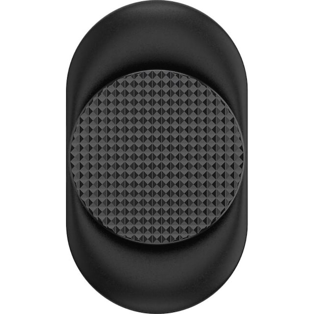 Popsockets PopGrip Pocketable greb til mobilenhed (knurled black)