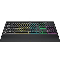 Corsair K55 RGB PRO gaming tastatur (nordisk layout)