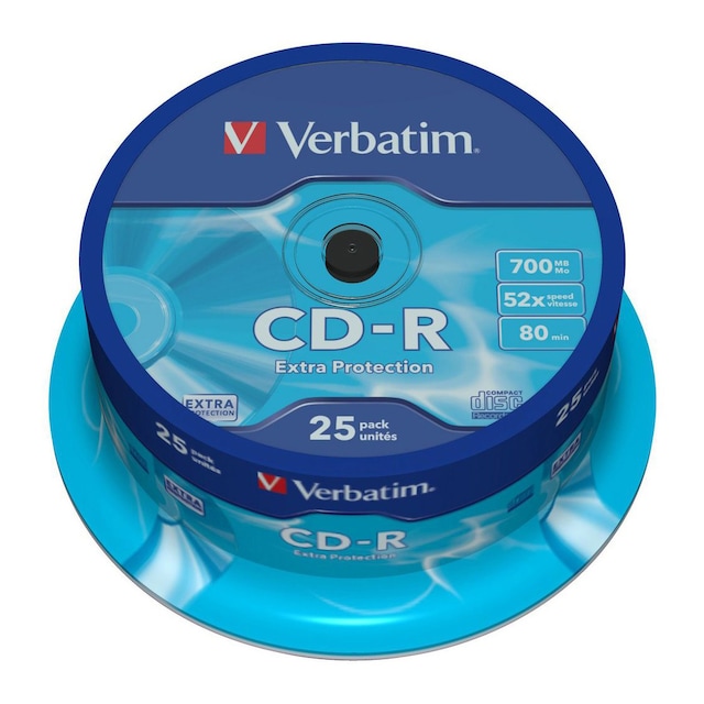 Verbatim CD-R 52x - 25 stk.