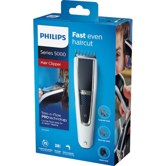 Philips Series 5000 hårklipper HC561015 | Elgiganten