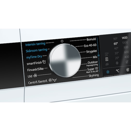 Siemens Vaskemaskine/tørretumbler WN44A1E0DN (hvid) | Elgiganten
