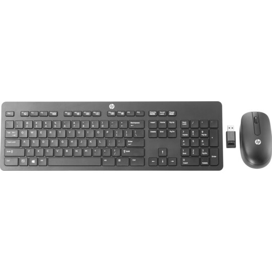 HP Slim trådløst tastatur- og mussesæt - dansk udgave | Elgiganten